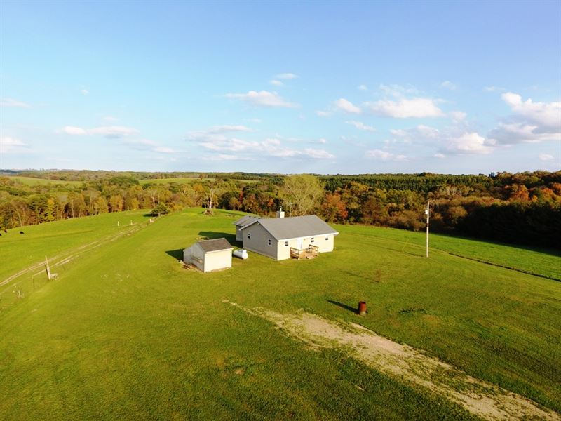 Hike, Ride, or Hunt with Views : Viola : Richland County : Wisconsin