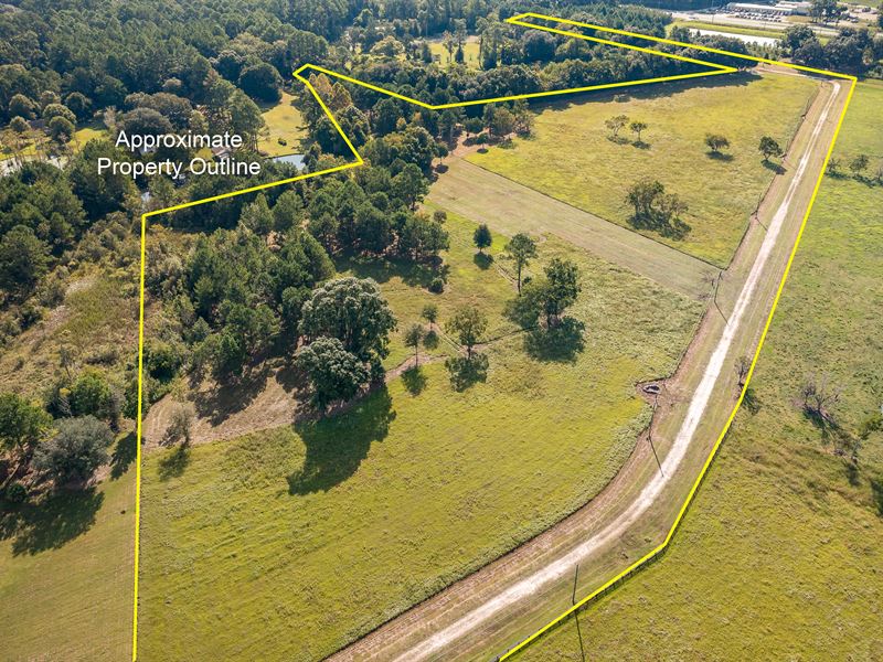 23.57 Acres, Gressman Rd : Callahan : Nassau County : Florida