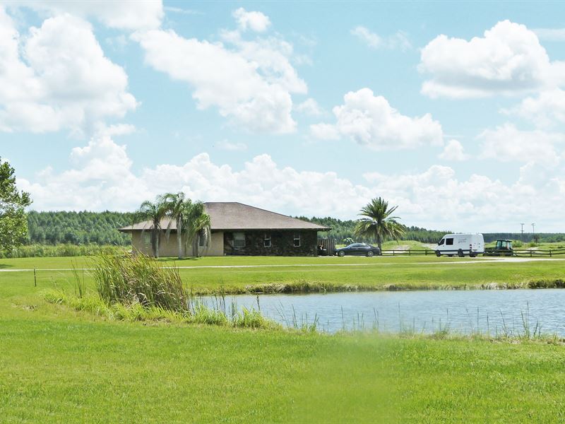 31.5, 54.5 Ac with 4Br Estate Home : Fort Pierce : Saint Lucie County : Florida
