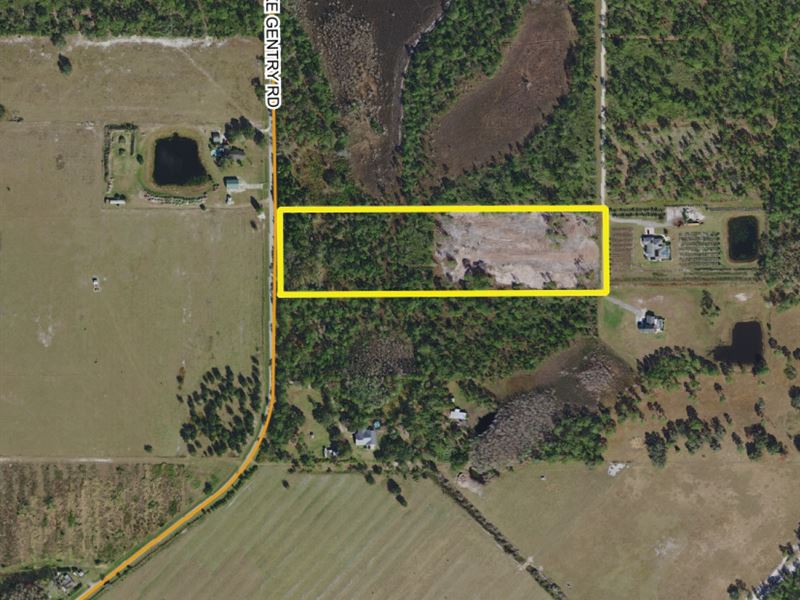 Osceola County Acreage Lake Gentry : Saint Cloud : Osceola County : Florida
