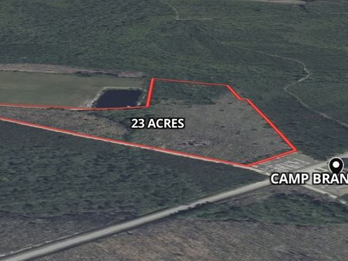 23 Acres on Camp Branch Cross Rd : Waycross : Ware County : Georgia