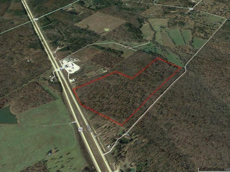 64 Acres for Sale in Butler County : Poplar Bluff : Butler County : Missouri