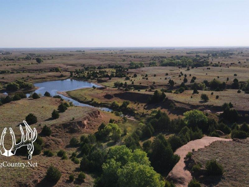1035 Acres M/L Barber County, KS : Medicine Lodge : Barber County : Kansas