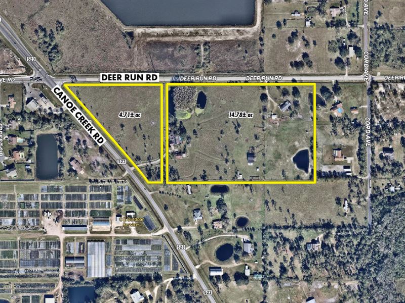 Canoe Creek Corner Development Land : Saint Cloud : Osceola County : Florida