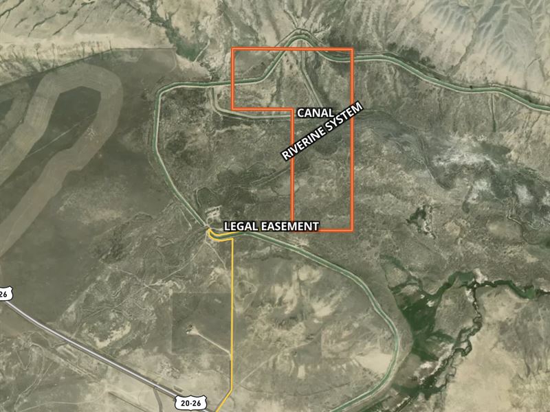 Large 160 Acre Lot in Natrona : Casper : Natrona County : Wyoming