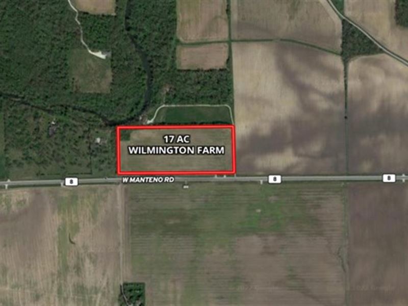 17 Acre Wilmington Farm : Wilmington : Will County : Illinois
