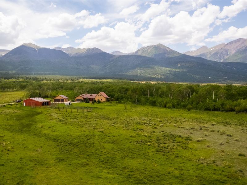 Edge of The Grove Ranch : Westcliffe : Custer County : Colorado