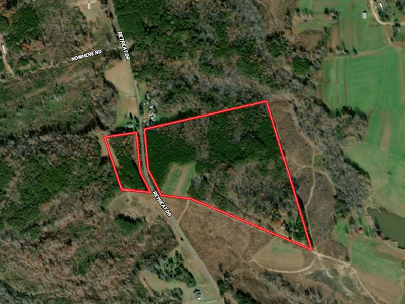 32.38 Acres of Residential, Hunting : Axton : Pittsylvania County : Virginia