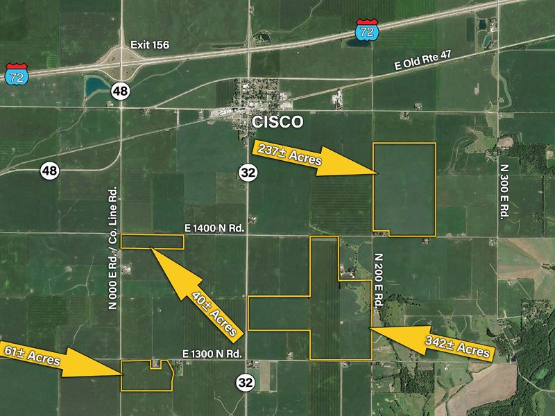 Piatt County Farmland Auction : Cisco : Piatt County : Illinois