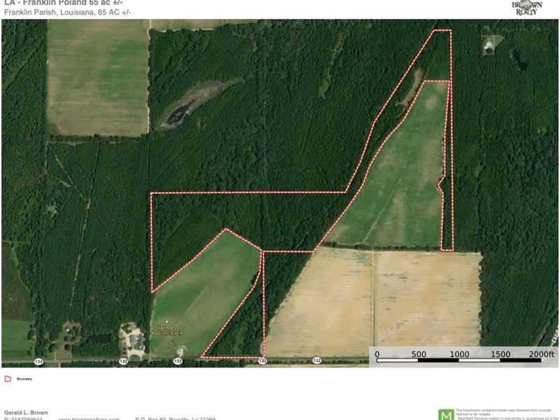 La, Franklin 65 Acres : Delhi : Franklin Parish : Louisiana