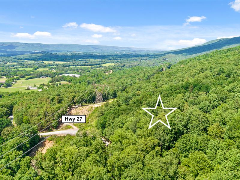 Buildable Lot with Scenic Views : Whitwell : Marion County : Tennessee