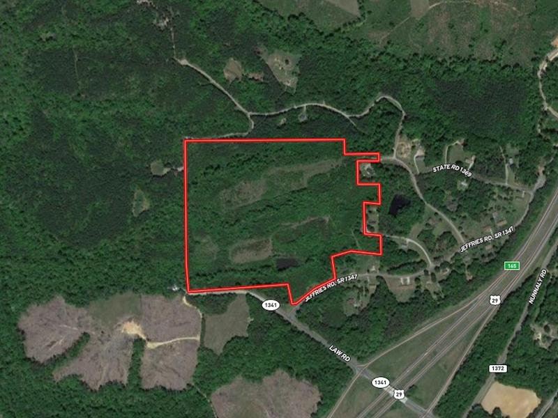 48.98 Acre Lot fo : Pelham : Caswell County : North Carolina