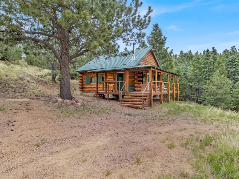 Loggers Cabin : Westcliffe : Custer County : Colorado