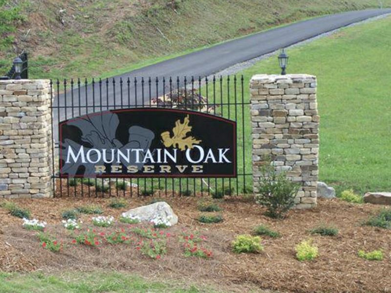 3 Adjoining Lots in Gated Community : Murphy : Cherokee County : North Carolina