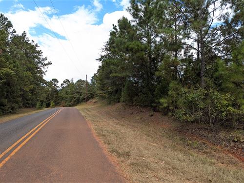 Mid-Sized Recreational Property : Thomaston : Upson County : Georgia