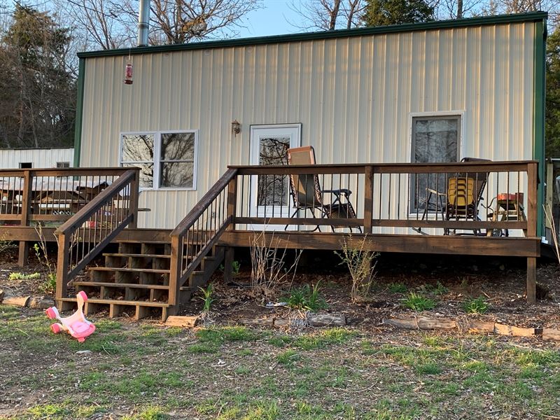 54 Ac + Home in Newton County, AR : Western Grove : Searcy County : Arkansas