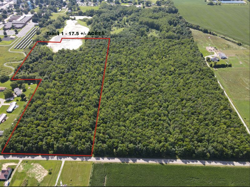 17.5 Acres / Mentone, IN 46539 : Mentone : Kosciusko County : Indiana