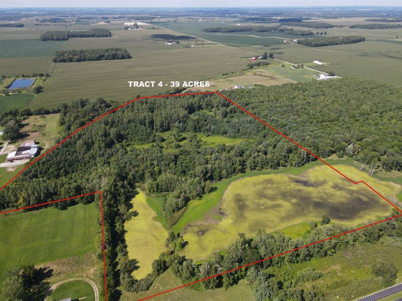 38 Acres / Mentone, IN 46539 : Mentone : Kosciusko County : Indiana