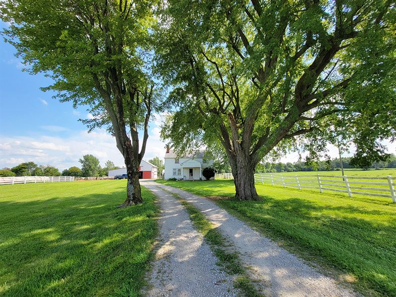 Nice Livestock Farm with Home : London : Madison County : Ohio
