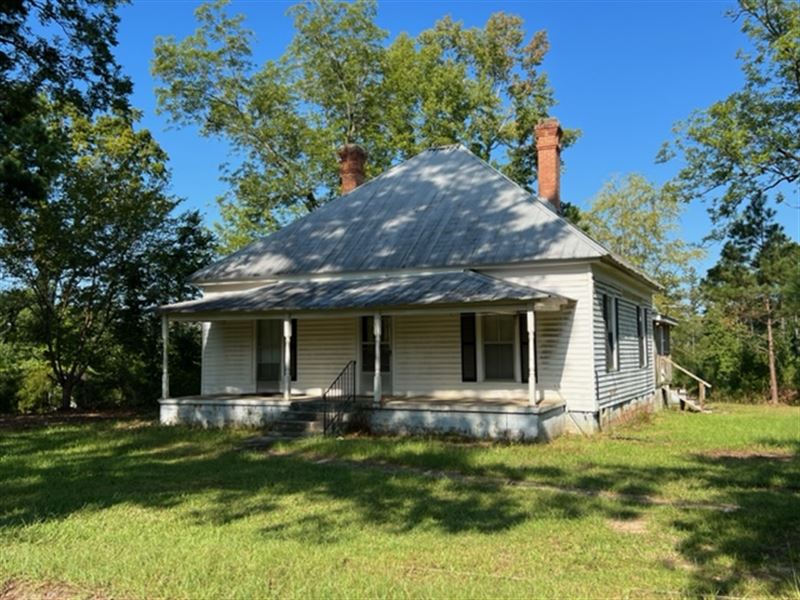 Cabin, Pond, Hunting : Talbotton : Talbot County : Georgia