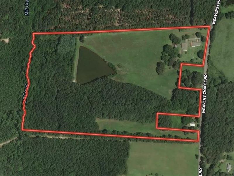 30.5 Acres Of Lan : Littleton : Halifax County : North Carolina