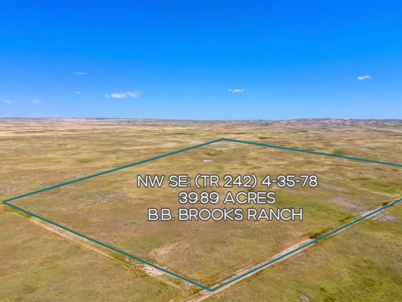 Tract 242 BB Brooks Ranch Casper WY : Casper : Natrona County : Wyoming