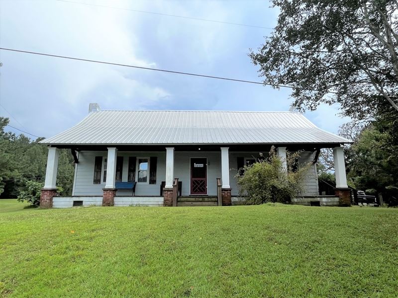 124 Acres with A Camp in Leake Coun : Kosciusko : Leake County : Mississippi
