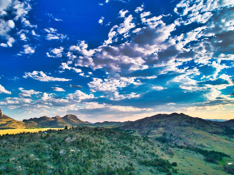34 Acres Bordering Blm Land in WY : Hanna : Carbon County : Wyoming