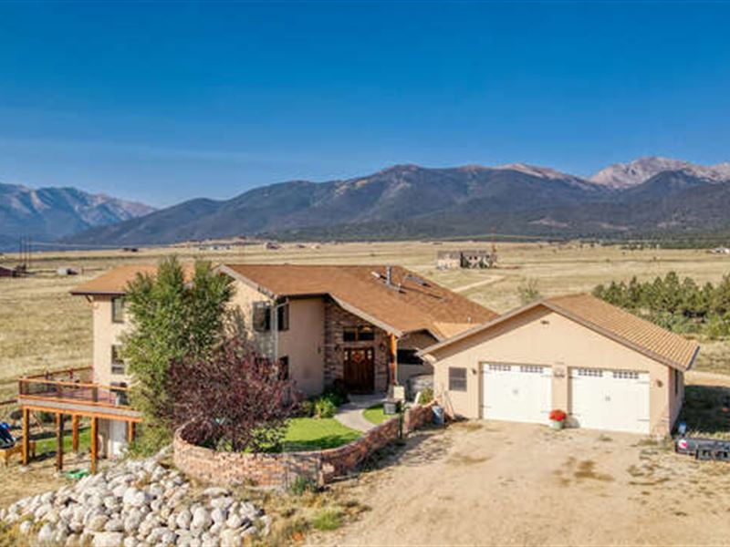Beautiful 25+ Acres with Home : Buena Vista : Chaffee County : Colorado