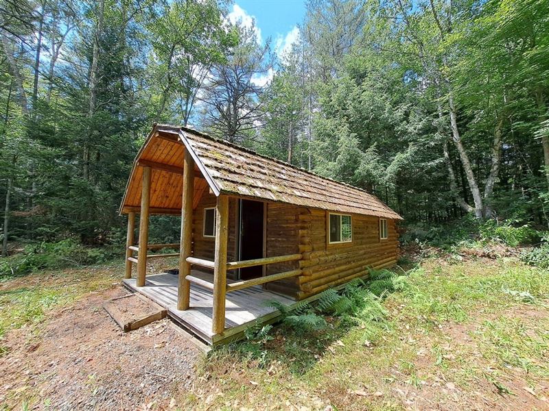Great Sacandaga Lake Deer Camp : Hadley : Saratoga County : New York