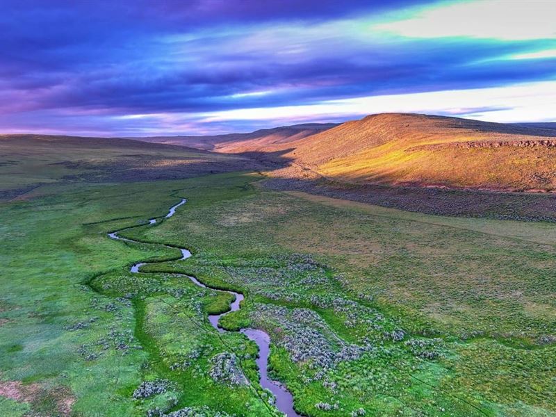 Crane Creek Ranch : Burns : Harney County : Oregon