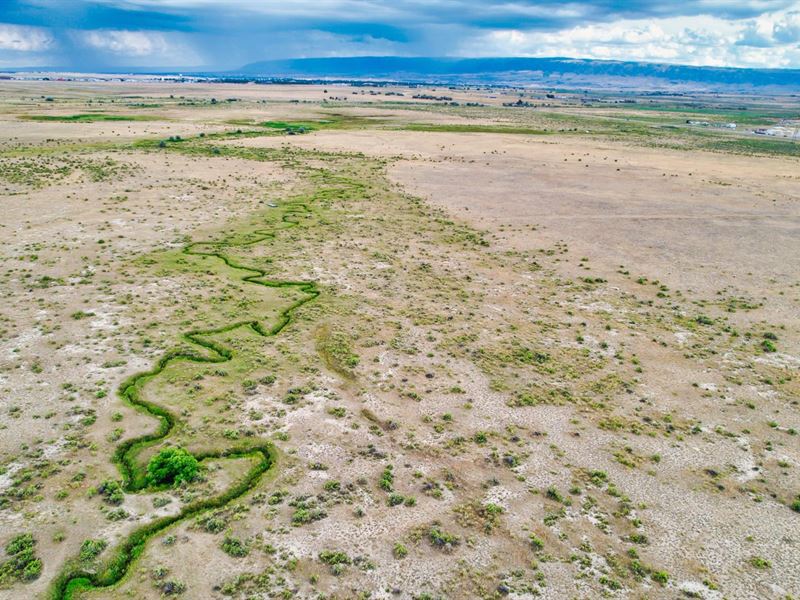 212 Acres with Power, Water & Fence : Casper : Natrona County : Wyoming