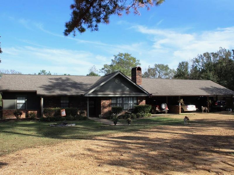 Awesome Home & 14.5 Wooded Acre : Summit : Pike County : Mississippi