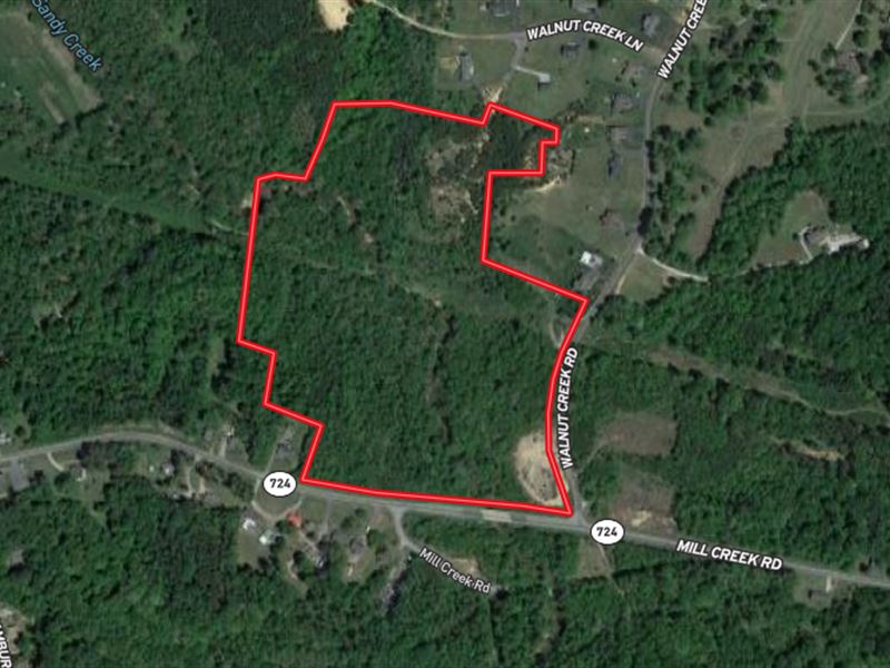 33 Acres of Resid : Danville : Pittsylvania County : Virginia