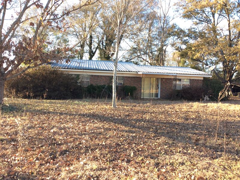 T Bridge Rd House and Land : Red Level : Covington County : Alabama