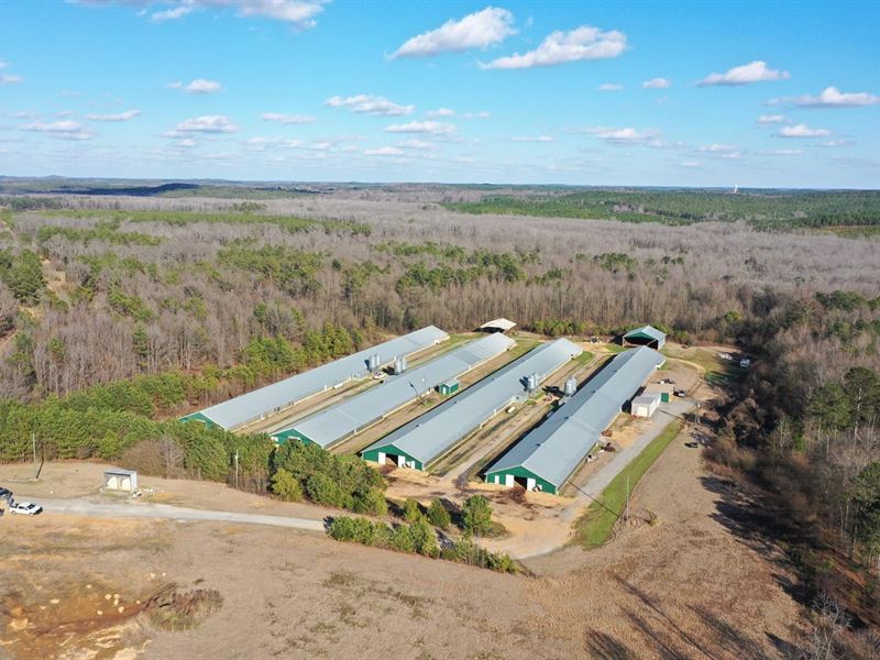 D&D Broiler Farm : Gordo : Pickens County : Alabama