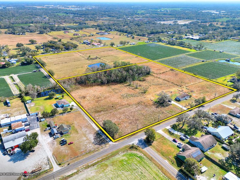 Bethlehem 10 Acre Homesite & Ranch : Dover : Hillsborough County : Florida