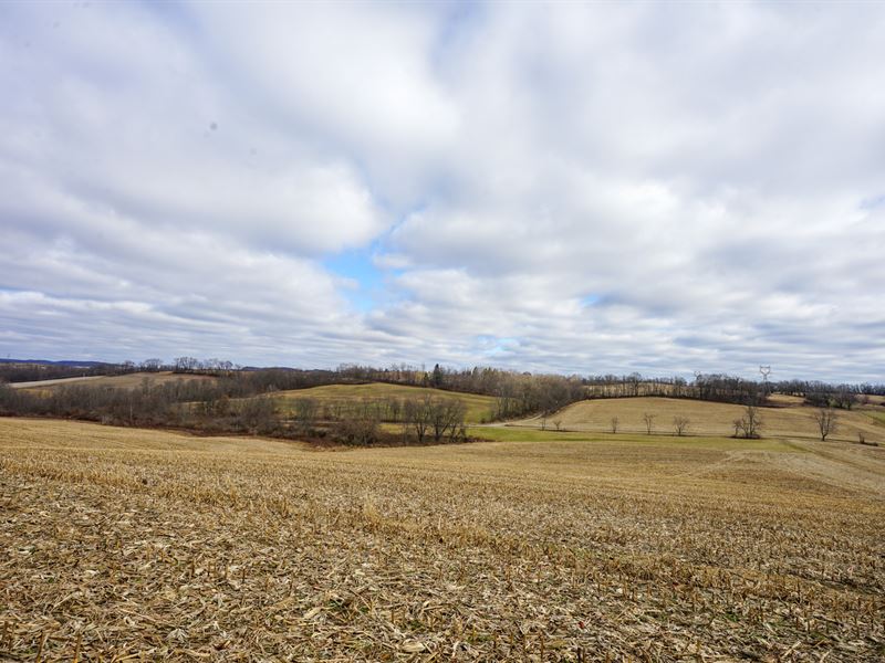 Beautiful Farm with Views : Dresden : Coshocton County : Ohio