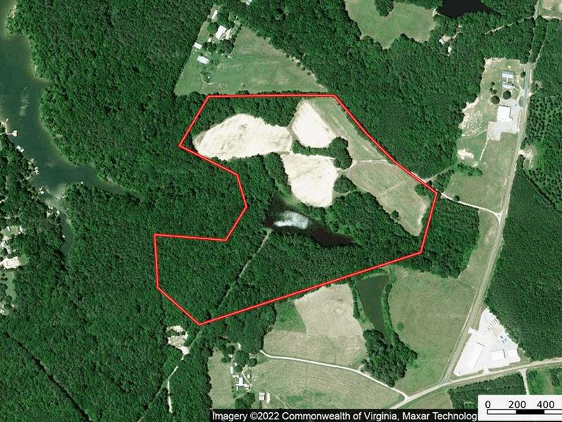Waterfront Acreage On Kerr Lake, NC : Townsville : Vance County : North Carolina