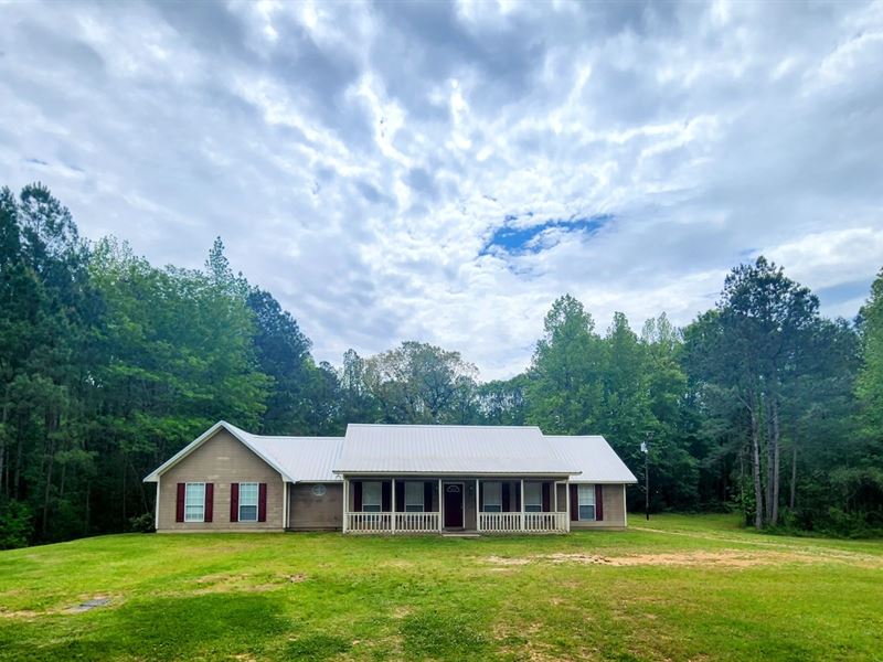 Home with 20 Ac : Dadeville : Tallapoosa County : Alabama