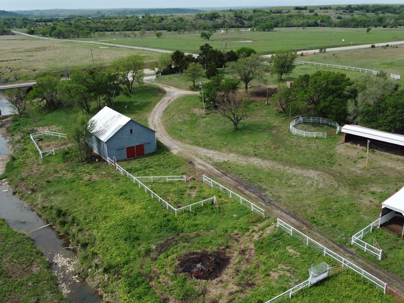 Flint Hills Grazing Roping Ranch, Ranch for Sale in Kansas, 349384 RANCHFLIP