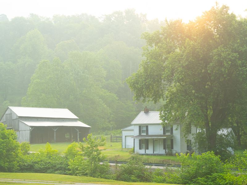 Gallia County, Ohio Farm : Crown City : Gallia County : Ohio