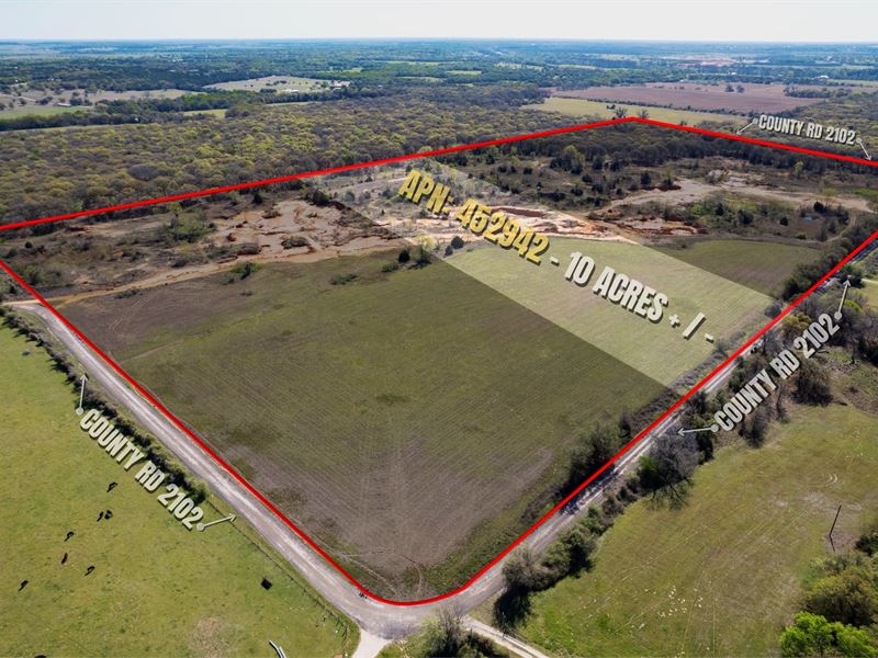 10.05 Acres Near Lake Whitney : Whitney : Hill County : Texas