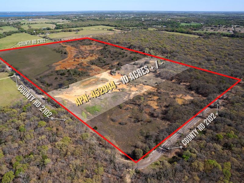 10.05 Acres Near Lake Whitney : Whitney : Hill County : Texas