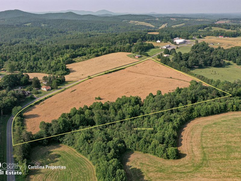 Land and Small Farm for Sale : Connelly Springs : Burke County : North Carolina