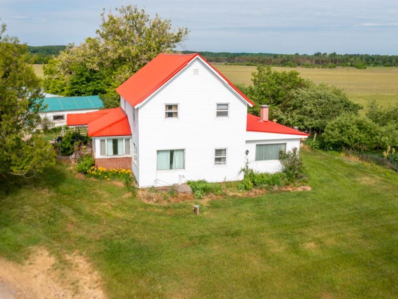 Small Farm on 75 Ac : Crescent : Oneida County : Wisconsin