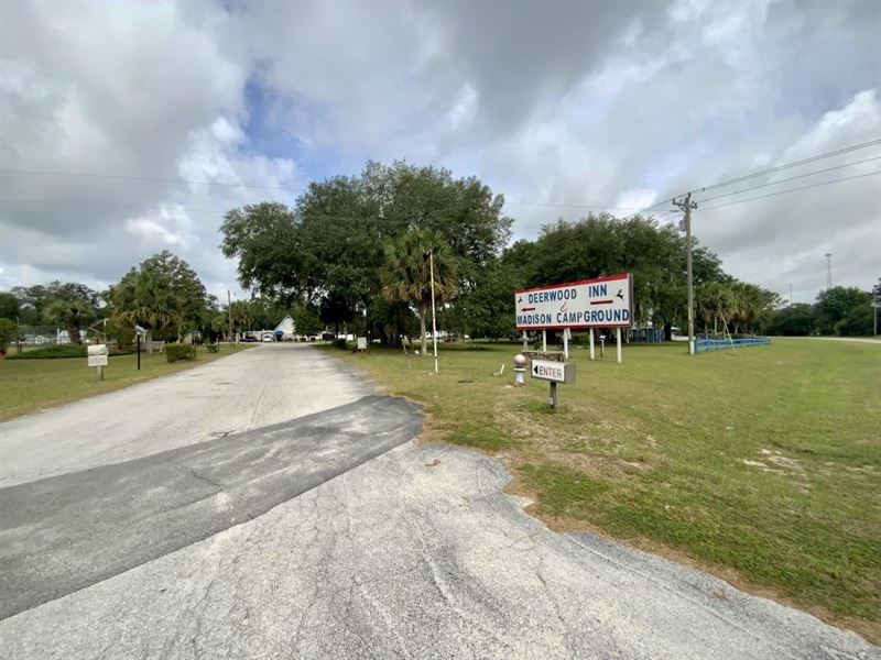 Deerwood Inn and Campground : Madison : Madison County : Florida