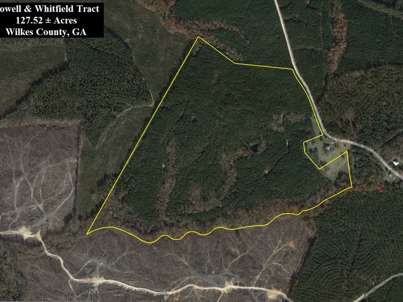 P & W Tract : Rayle : Wilkes County : Georgia