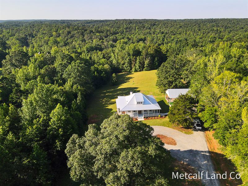 Newly Built Home on Tyger River : Pauline : Spartanburg County : South Carolina