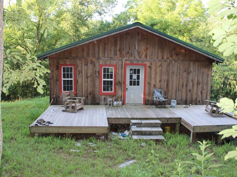 Secluded End Of The Road Privacy : Harriet : Searcy County : Arkansas
